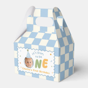 It's Fun To Be One 1st Birthday Favour Box
