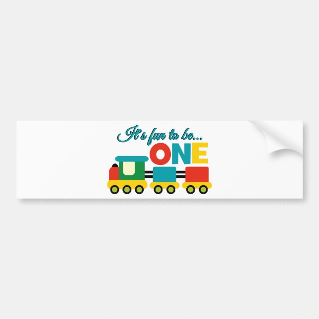 It's Fun to be One Bumper Sticker (Front)