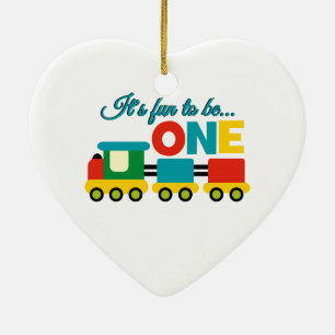 It's Fun to be One Ceramic Ornament