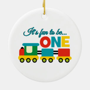It's Fun to be One Ceramic Ornament
