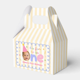 Its Fun To Be One Colourful Birthday Favour Box