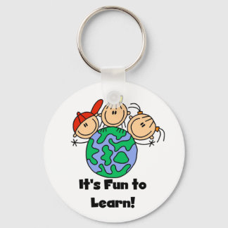 It's Fun to Learn Key Ring
