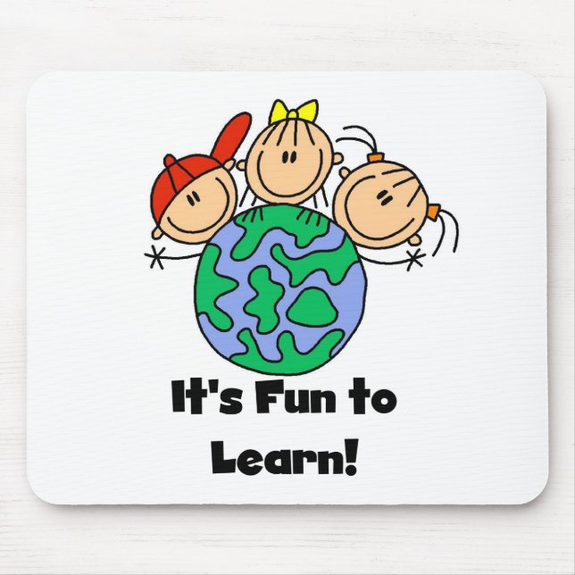 It's Fun to Learn Mouse Pad (Front)