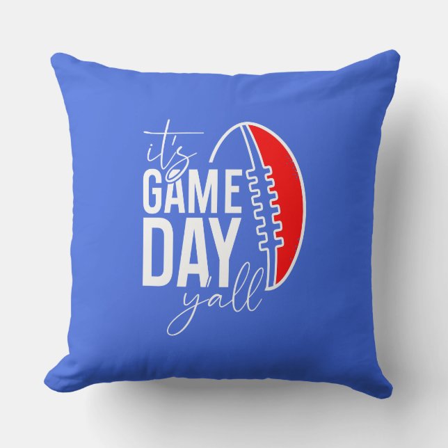 It's Game Day Yall Cushion (Front)