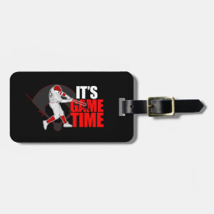 It's Game Time - Baseball Luggage Tag