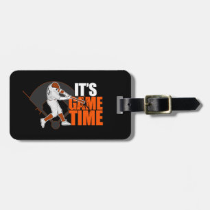 It's Game Time - Baseball Luggage Tag