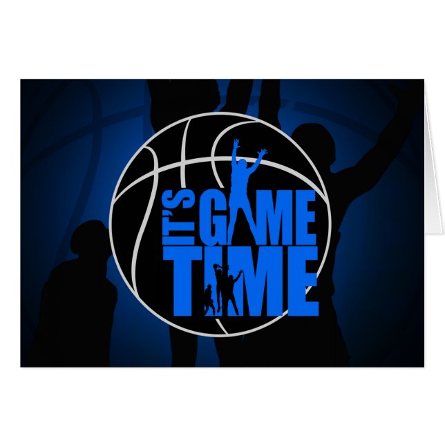 It's Game Time - Blue (Front Horizontal)