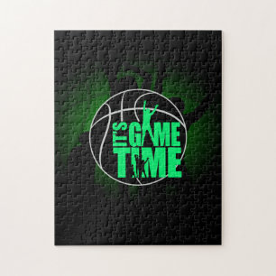 It's Game Time - Green Jigsaw Puzzle