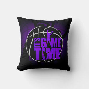 It's Game Time - Purple  Cushion
