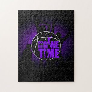 It's Game Time - Purple Jigsaw Puzzle