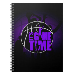 It's Game Time - Purple Notebook