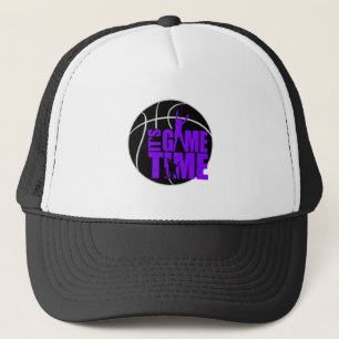 It's Game Time - Purple Trucker Hat