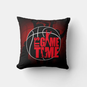 It's Game Time - Red Cushion