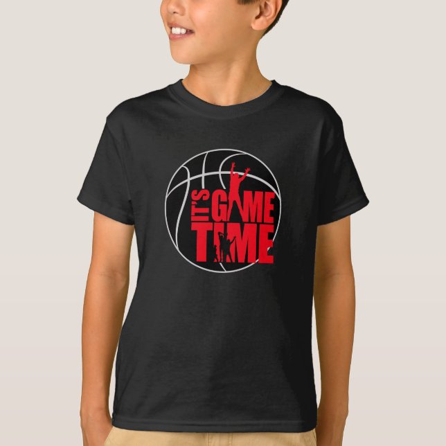 It's Game Time - Red T-Shirt (Front)