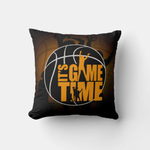It's Game Time - Yellow Cushion