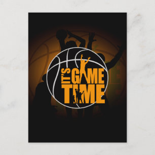 It's Game Time - Yellow  Postcard