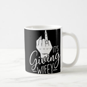 It's Giving Wifey - Wedding Bride Bachelorette Bri Coffee Mug