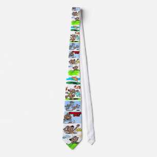 "It's Groundhog Day!" Tie