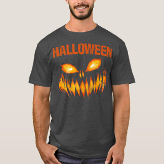 Its Halloween Time Pumpkin Face Halloween Costume  T-Shirt