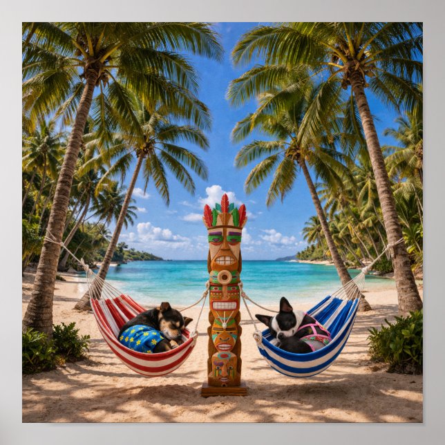 "It's Hammock Time!" Poster (Front)