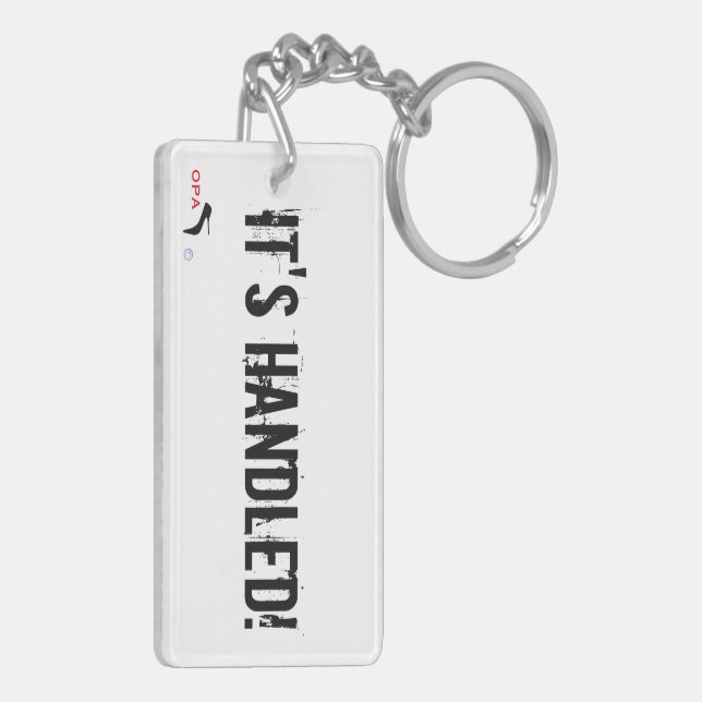 It's Handled!/Gladiator Keychain (Back Left)