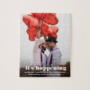 It's Happening   Fun Photo Save the Date Puzzle