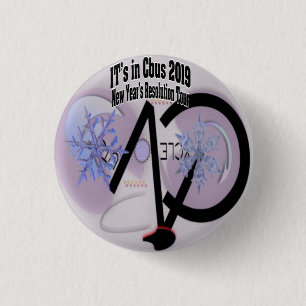 IT's in Cbus - New Year's Resolution Tour 2019 3 Cm Round Badge