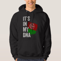 ITS IN MY DNA Afghanistan Flag Afghan Roots Pride 