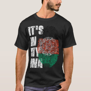 IT'S IN MY DNA Afghanistan Flag Boy Girl Gift T-Shirt