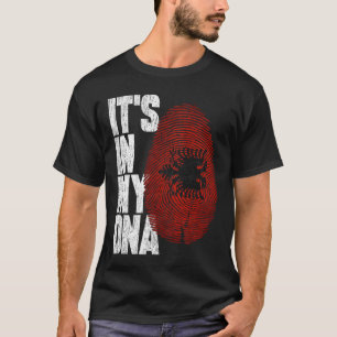 It's In My DNA Albanian Shirt Proud Hispanic Gift