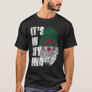 It's In My Dna Algeria Flag Algeria T-Shirt