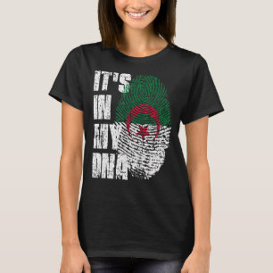 It's In My Dna Algeria Flag Algerian T-Shirt