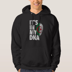 It's In My Dna Algerian Algeria Flag Men Women Hoodie