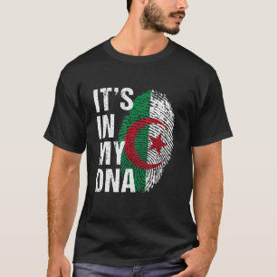 It's in My DNA algerian Pride Algeria Flag men wo T-Shirt