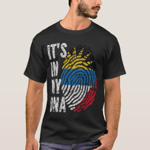 IT'S IN MY DNA Antigua and Barbuda Flag Men Women  T-Shirt