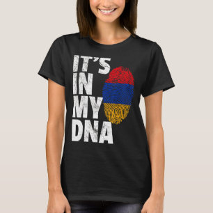 It's In My Dna Armenian Armenia Flag Men Women T-Shirt