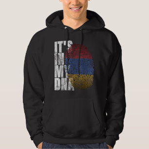 It's In My DNA Armenian Sign Proud Gifts Pride Arm Hoodie