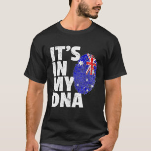 Its In My Dna Australia Flag Pride National Countr T-Shirt
