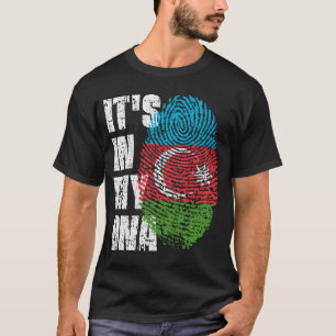 IT'S IN MY DNA Azerbaijan Flag Boy Girl Gift T-Shirt