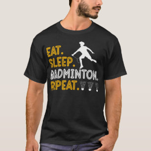 It'S In My Dna Badminton Shuttlecock Racket Badmin T-Shirt