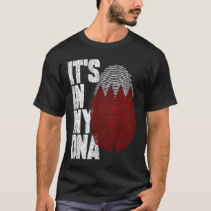 It's In My DNA Bahraini Proud Bahrain Flag T-Shirt