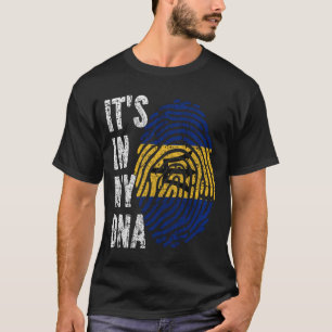 IT'S IN MY DNA Barbados Flag Men Women Kids T-Shirt
