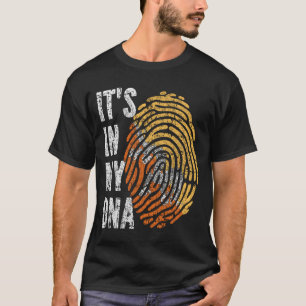 IT'S IN MY DNA Bhutan Flag Men Women Kids T-Shirt