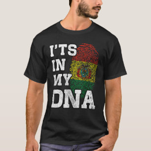 It's In My DNA Bolivian Fingerprint Proud Bolivia T-Shirt