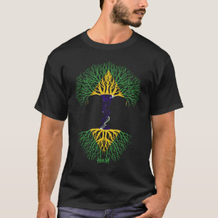 IT'S IN MY DNA BRAZIL PRIDE TREE ROOTS FLAG BRASIL T-Shirt