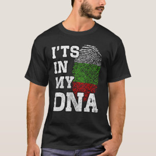 It's In My DNA Bulgarian Fingerprint Proud Bulgari T-Shirt