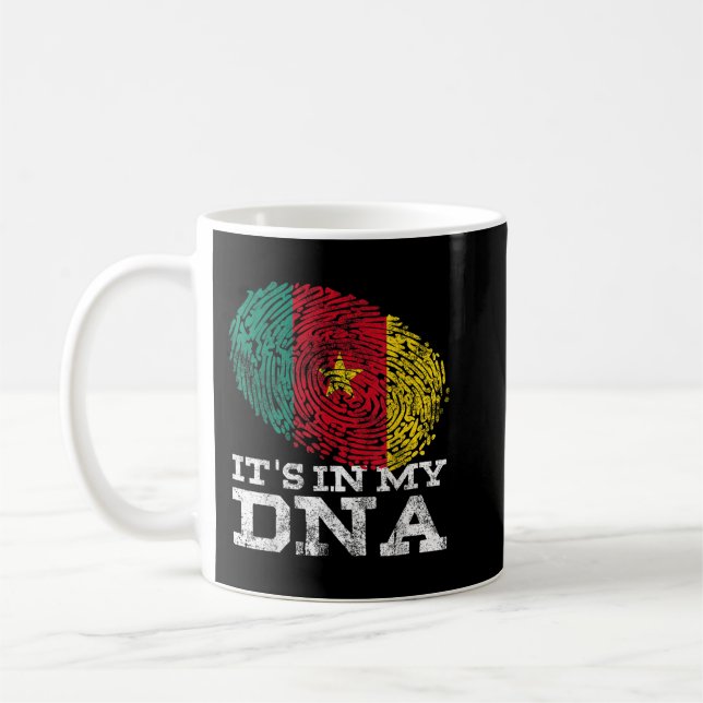 It's In My DNA Cameroonian Gifts African Cool Came Coffee Mug (Left)