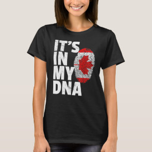 Its In My Dna Canadian Canada Flag Pride National T-Shirt