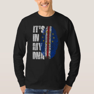 It's In My Dna Cape Verde Flag Cape Verdean T-Shirt