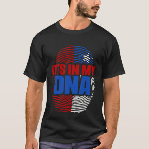 It's In My DNA Chile Country Flag Citizenship Race T-Shirt